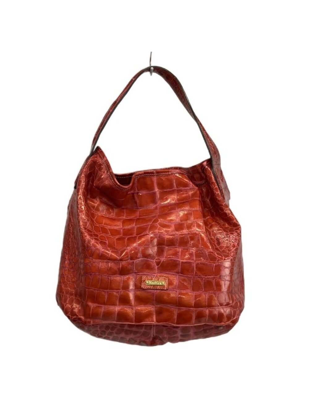 Max Mara Handbag Shoulder Leather Croco